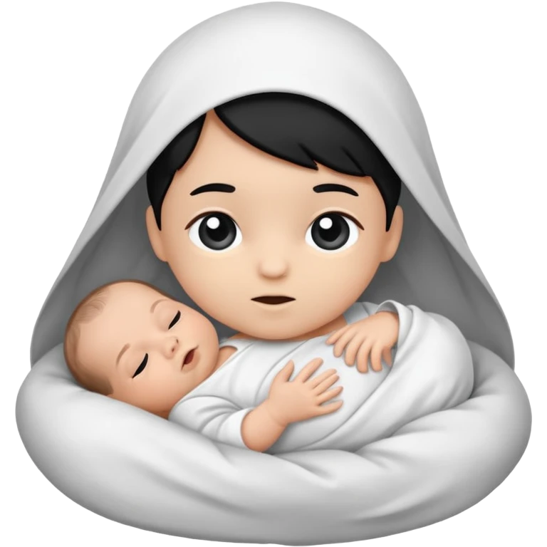 Newborn B&W Photoshoot emoji