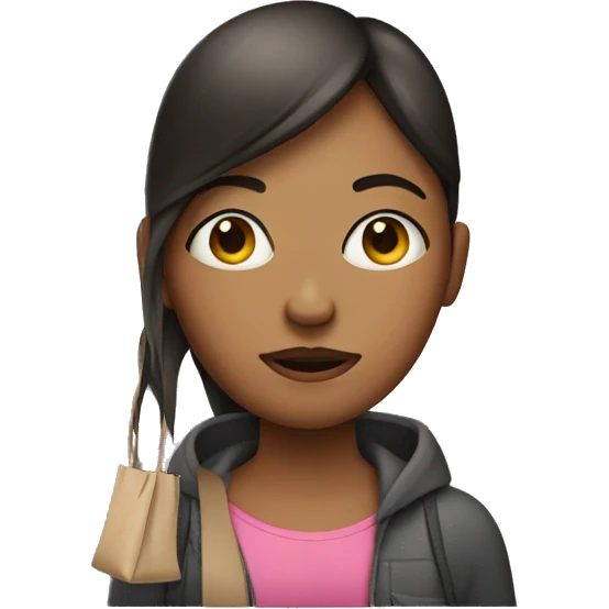 the girl with bags under her eyes emoji