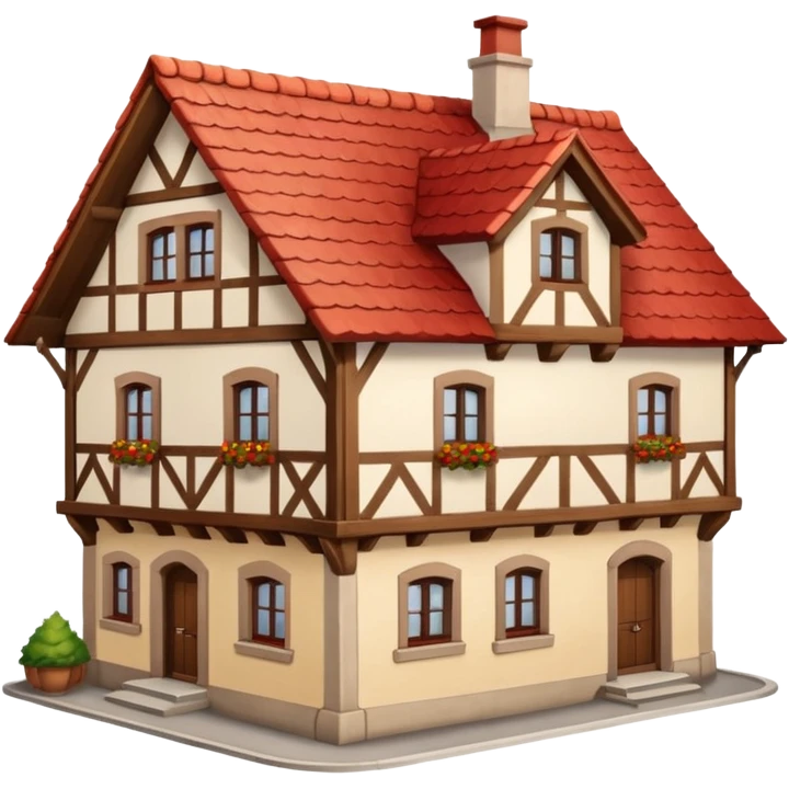 Typical German House emoji