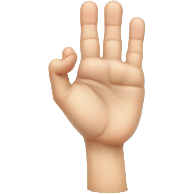 Broken finger emoji