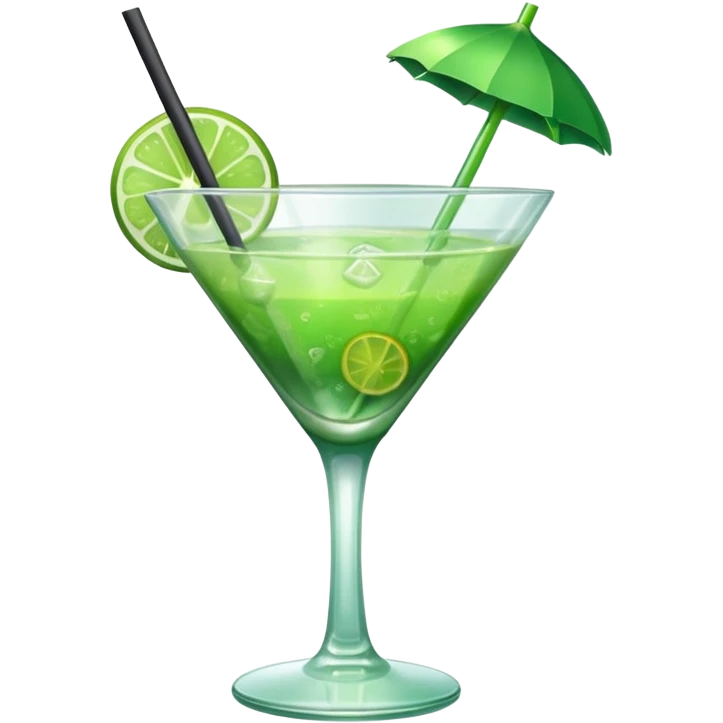 green coctail emoji