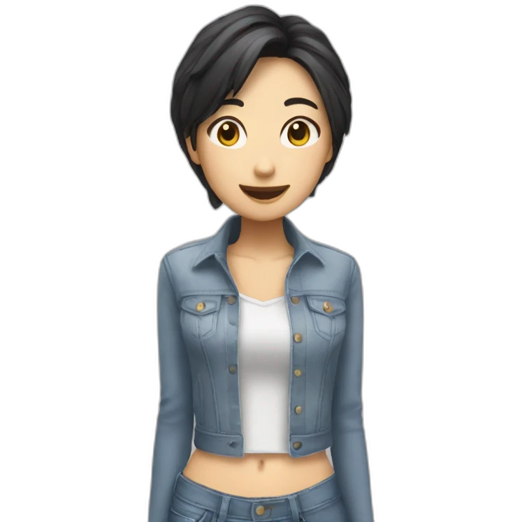Minji newjeans member emoji