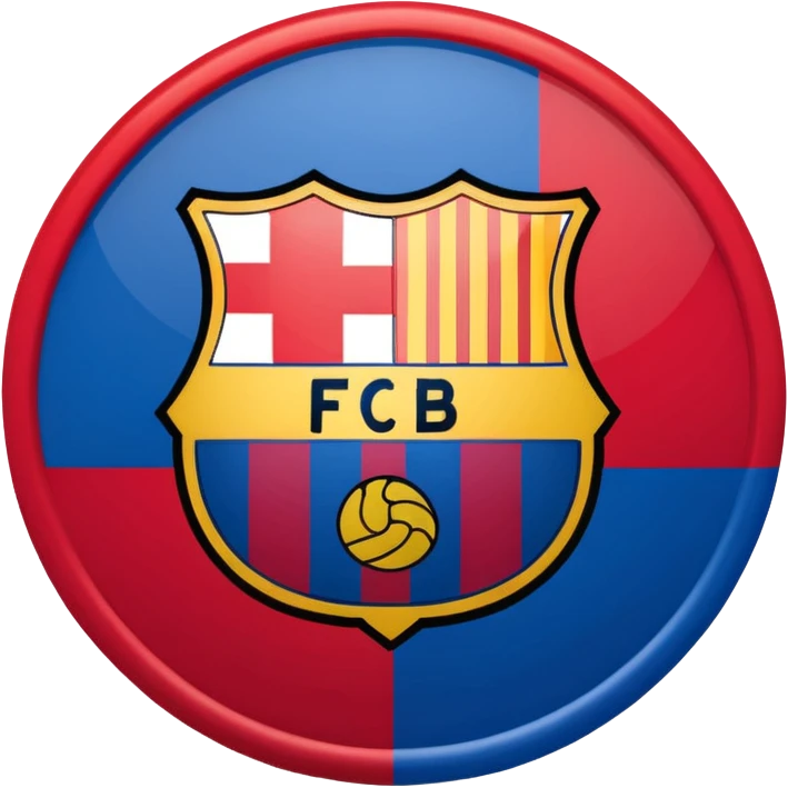 Fc barcelona logo  emoji