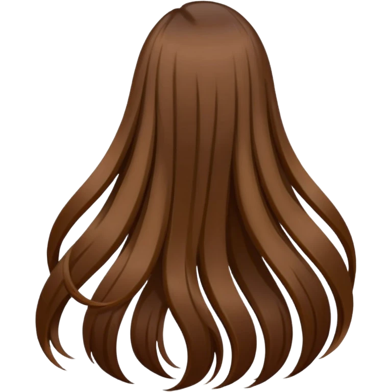 Long hair from backside. emoji