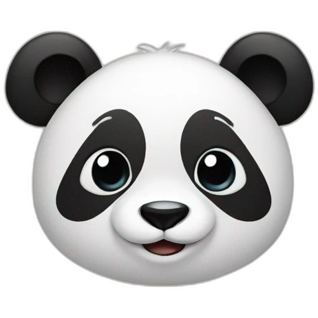 Panda stars  emoji