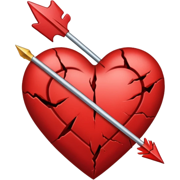 arrow through a heart emoji
