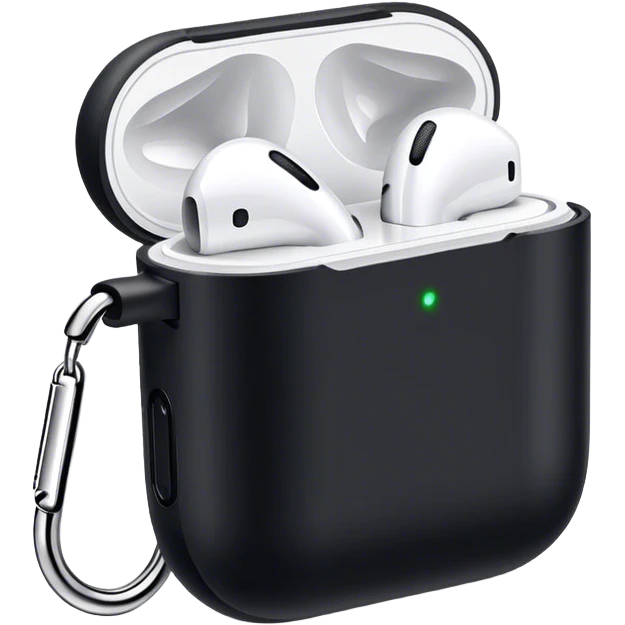 Black AirPod max emoji