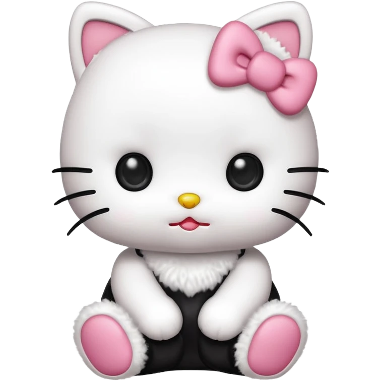 Hello kitty stady emoji | AI Emoji Generator