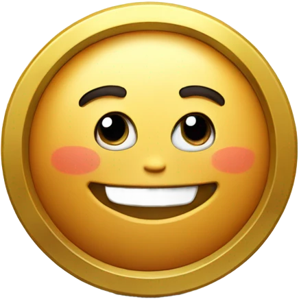 Bitcoin cute mascot emoji