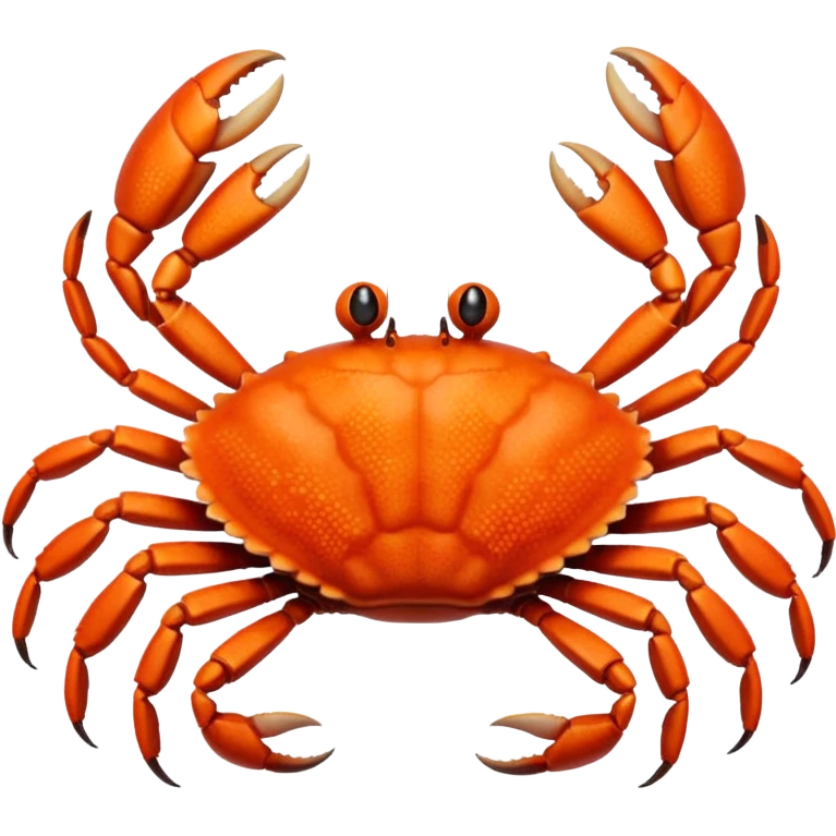 Eight legged crab emoji