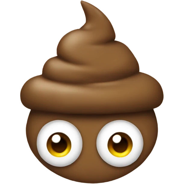 Poop hat emoji