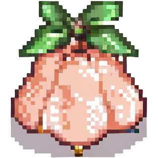 peach bell emoji