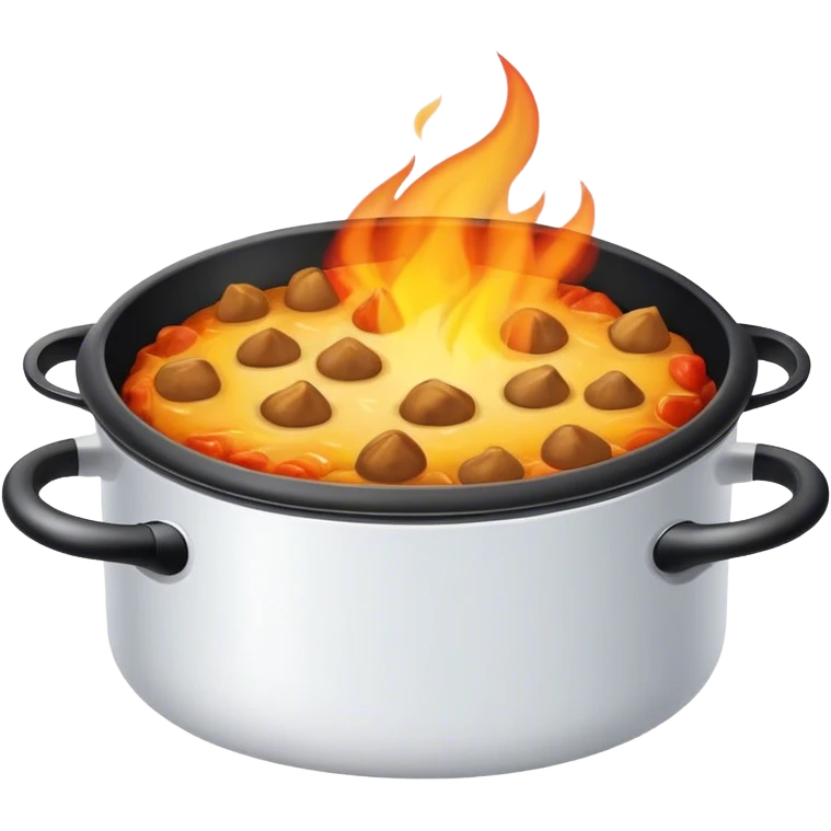 Casserole Fire emoji