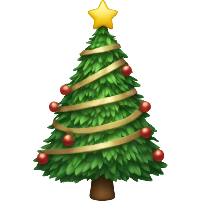 Christmas tree emoji