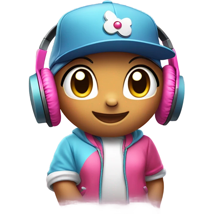 hello kitty rap emoji