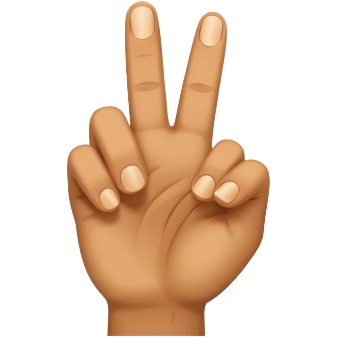 una de señalar emoji