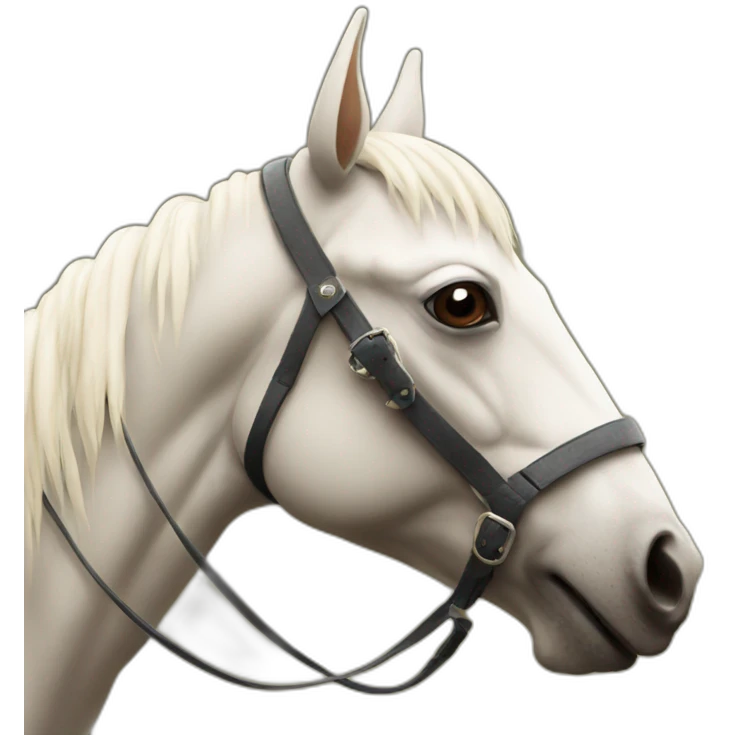 mite on a horse emoji