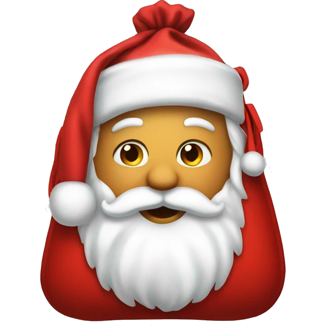 Santa’s bag emoji