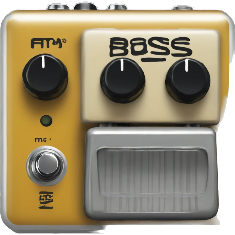 Guitar pedal BOSS SD-1 emoji