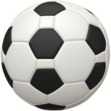 A close-up of a mini football (futsal) ball on the court, with the goals and boundary lines visible in the background. The scene captures the small-scale, fast-paced nature of futsal, emphasizing the ball's precision and the smooth playing surface. emoji