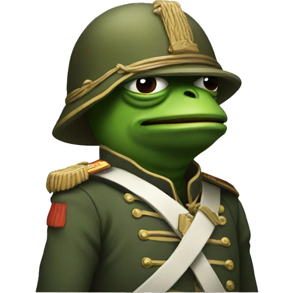 pepe soldier emoji
