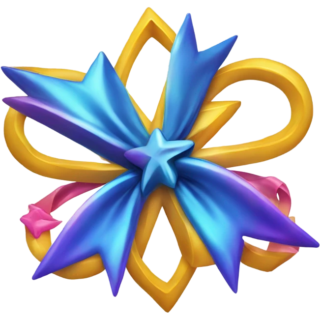 Star bow emoji