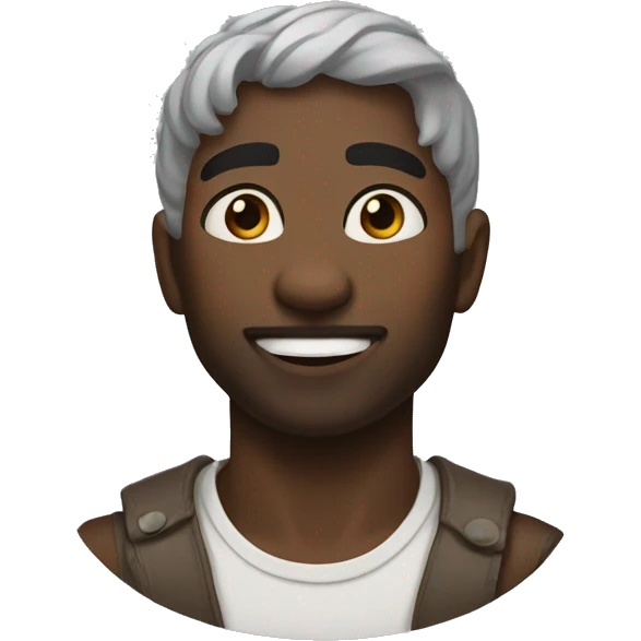 🧔🏾🍬 emoji