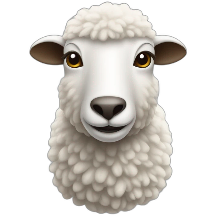 Mouton qui vole emoji