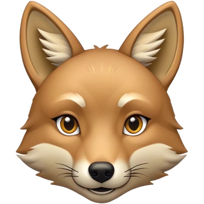 Starry-eyed Coyote  emoji