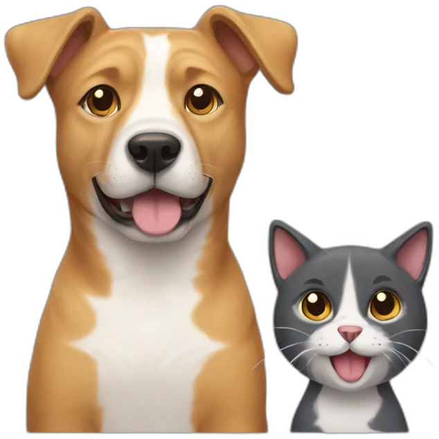 cat&dog emoji