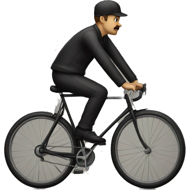 home noir su un velo emoji