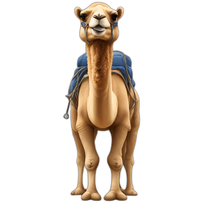 Camel tow emoji