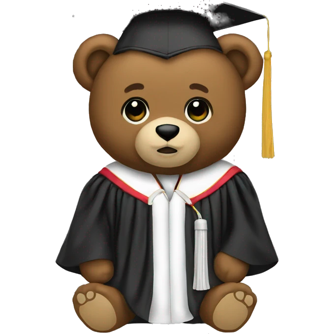 Kanye west graduation bear emoji