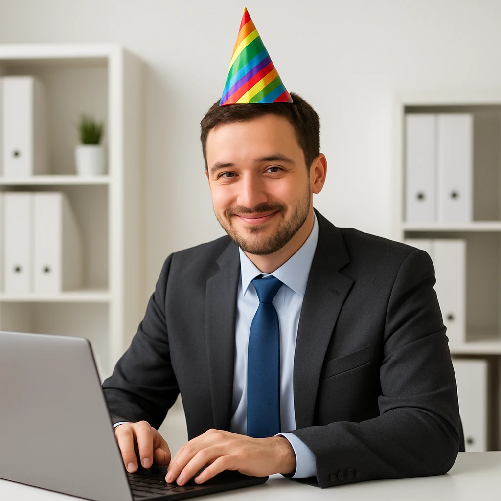 party hat emoji