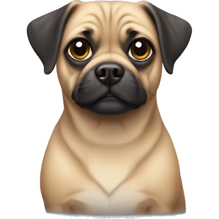 Pug dachshund mix emoji