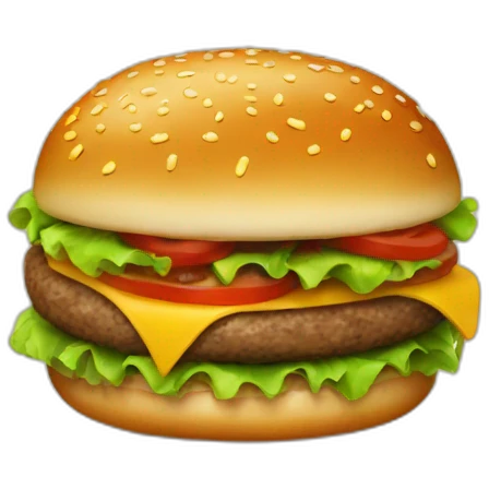 hamburger emoji