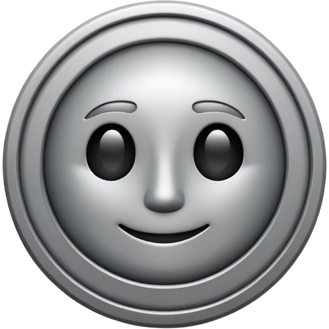 grey round dollar emoji emoji