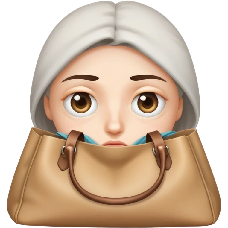 Tired eye bags emoji