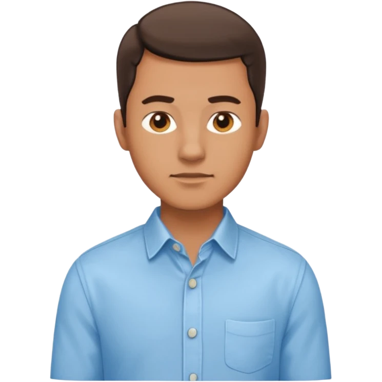 The man stands sideways emoji