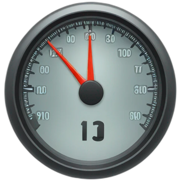 speedometer emoji