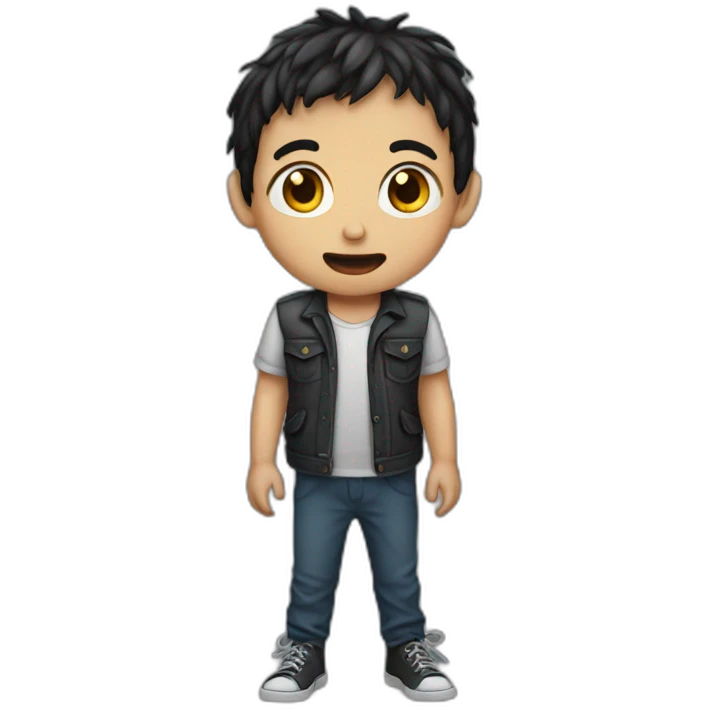 Niño de terror emoji