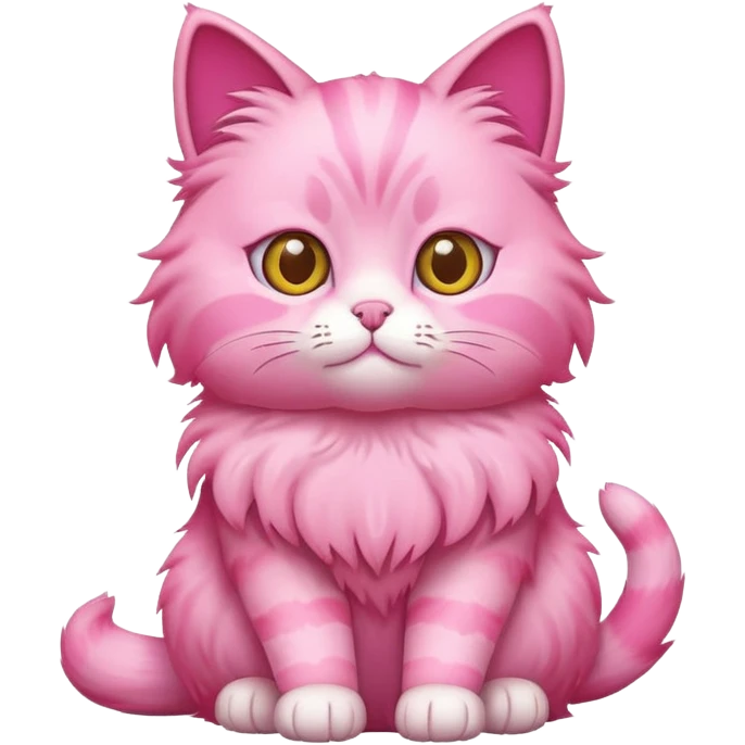 pink cat 🐱  emoji