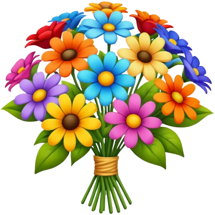 Bouquet cover emoji