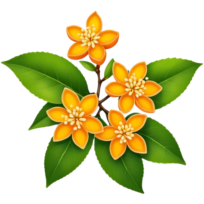 osmanthus flowers emoji
