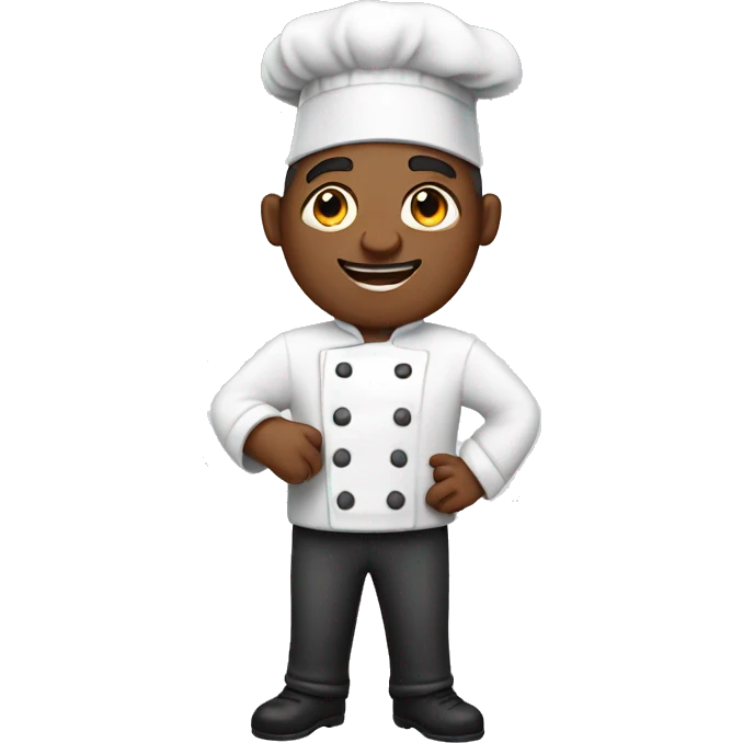 a chef that's making an app emoji