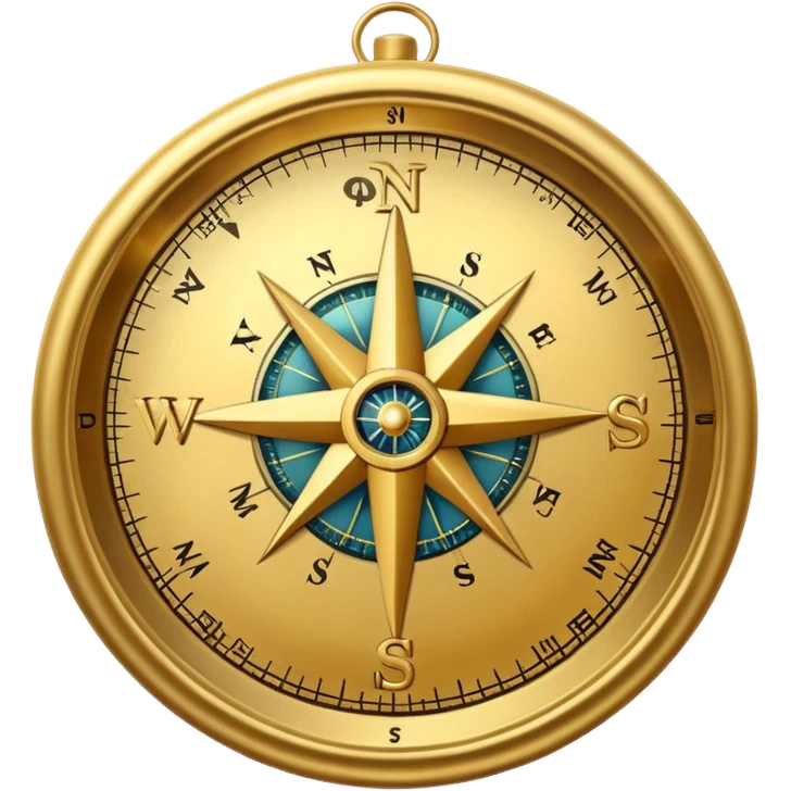 compass with a dollar sign emoji