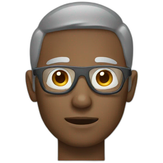 blind man emoji
