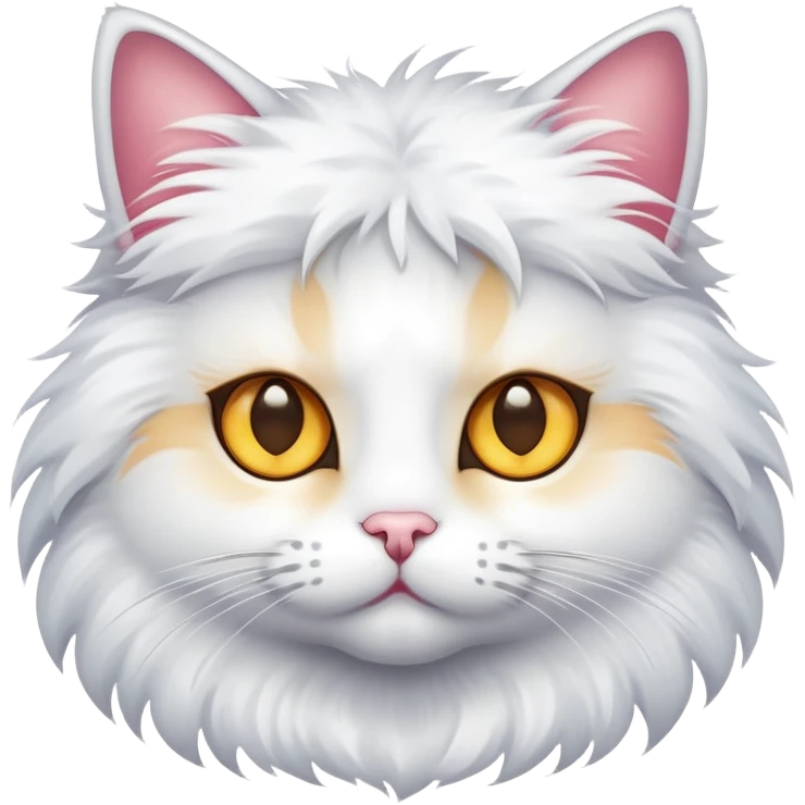 Cat with star wyes emoji