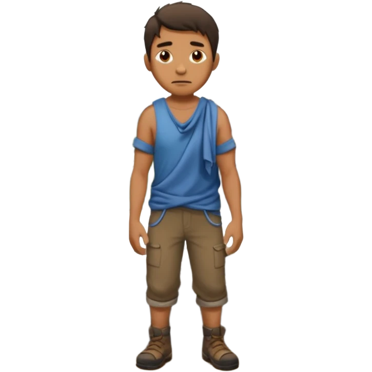 homme qui une montagne coincé dans les fesse emoji