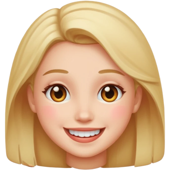 blushing smiling  emoji